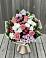 Букет цветов из: Альстромерии, Гвоздики, Розы и Хризантемы в Берёзовском Кемеровской области