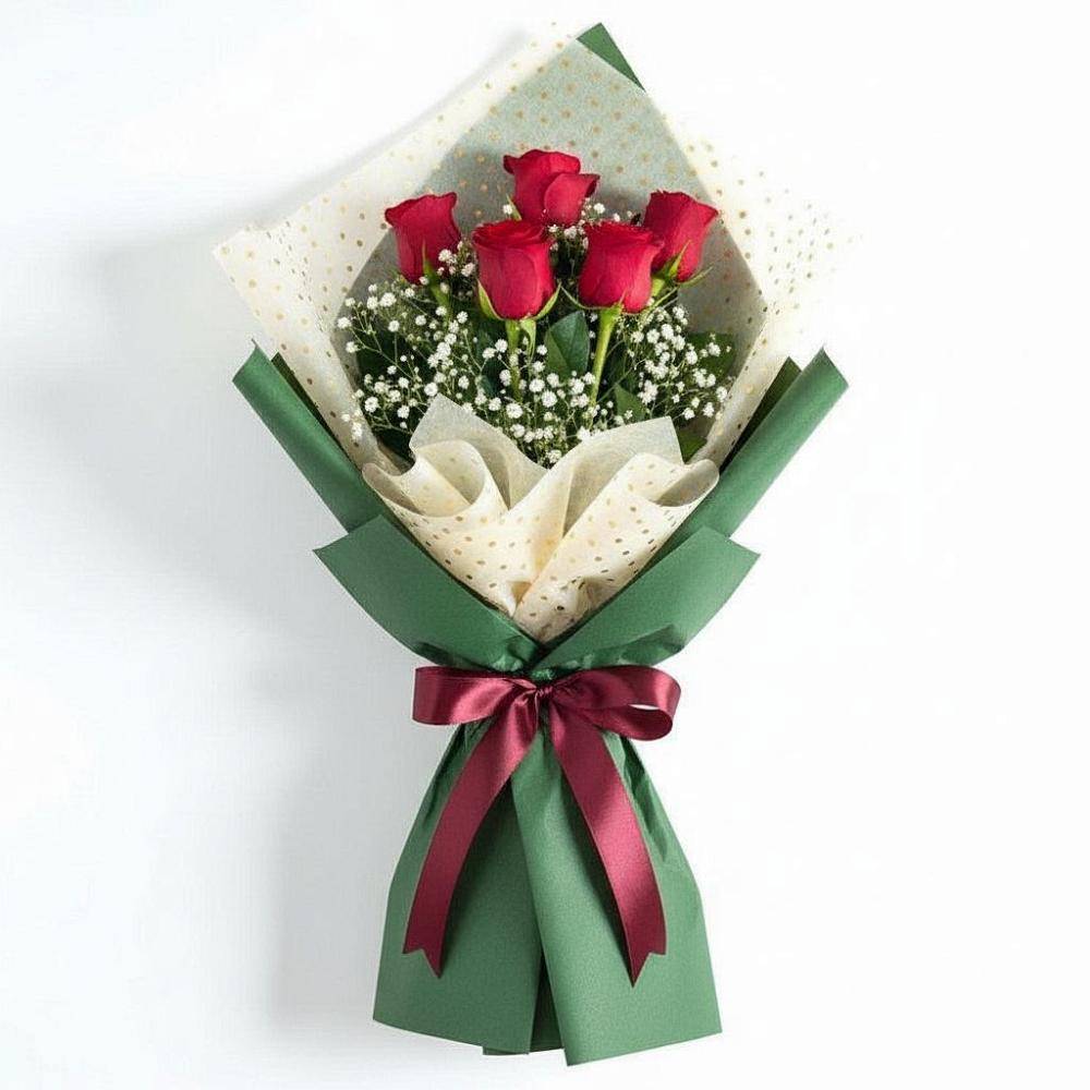 Букет цветов из: Розы в Берёзовском Кемеровской области