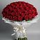 Букет 101 Красная роза Блэк Мэджик в Берёзовском Кемеровской области