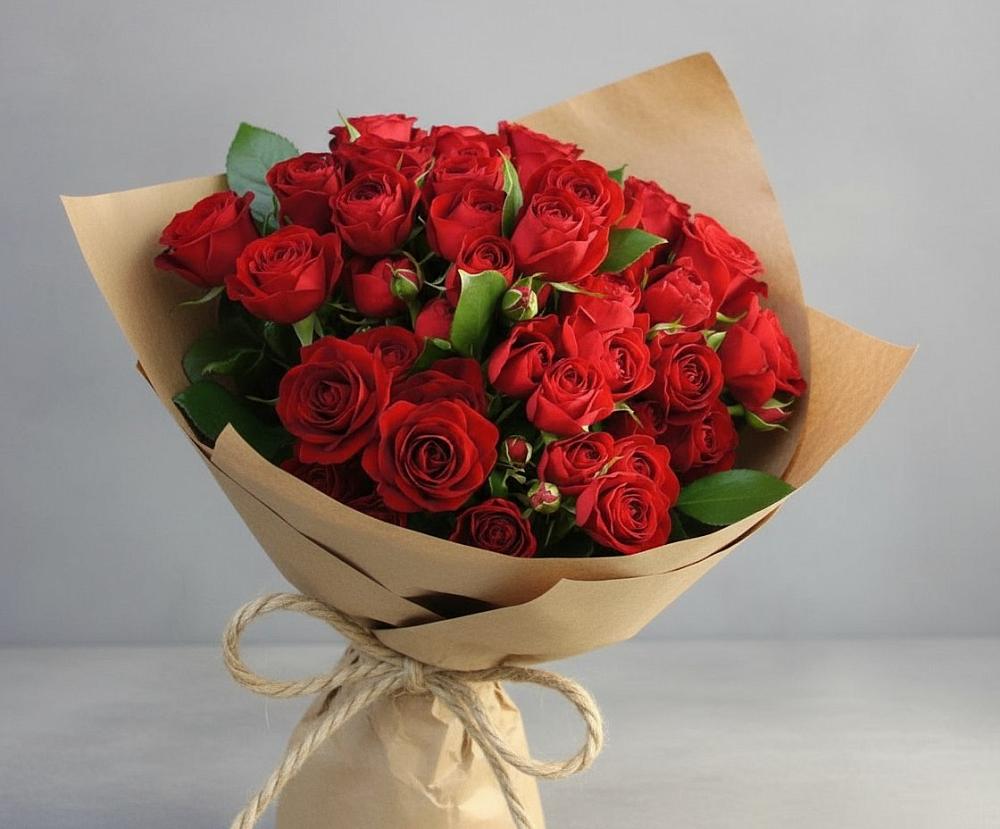 Букет Любовный роман в Берёзовском Кемеровской области