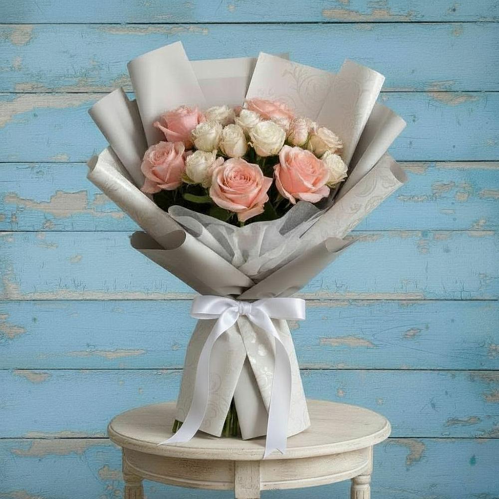Букет цветов из: Розы в Берёзовском Кемеровской области