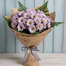 Букет цветов из:  Хризантемы в Берёзовском Кемеровской области