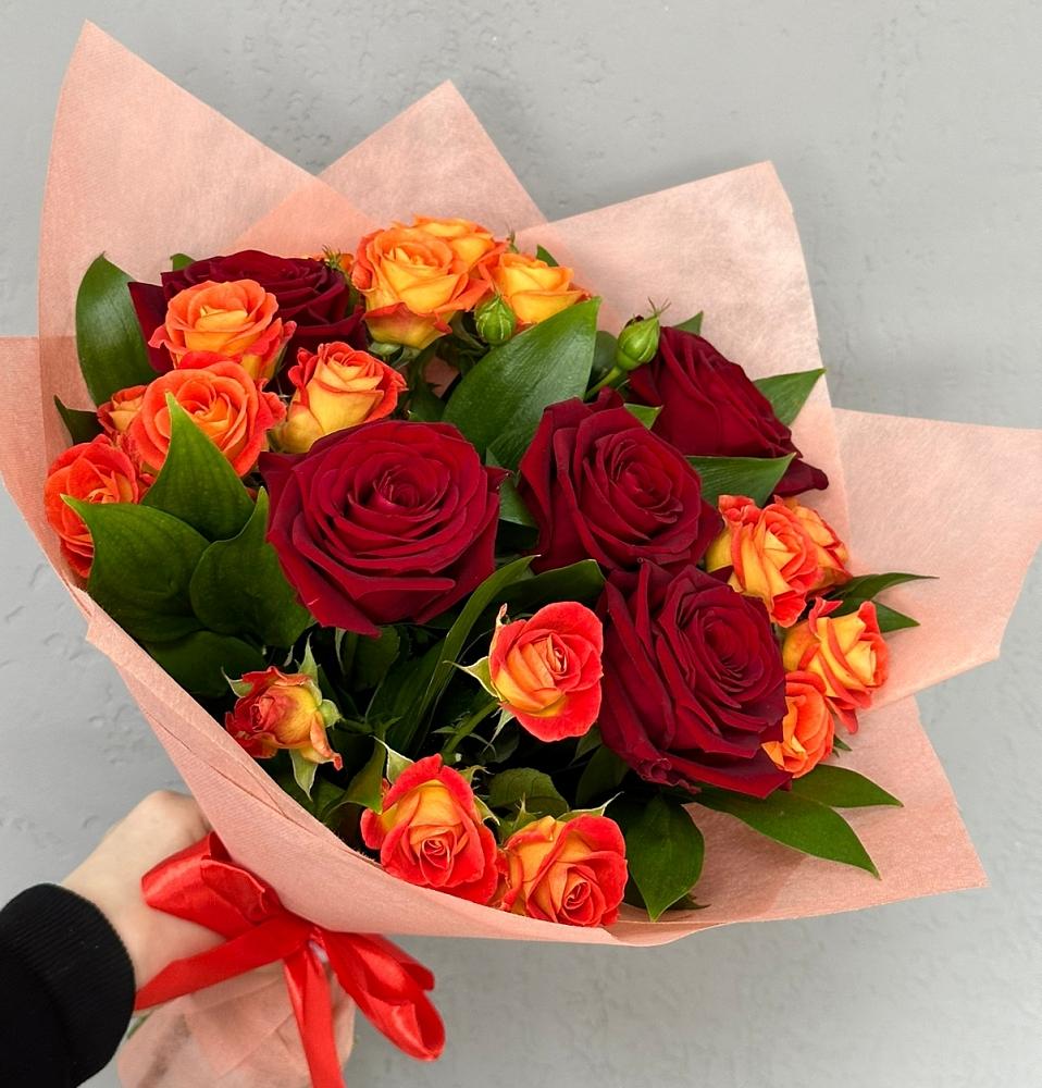 Букет Любовь и восторг в Берёзовском Кемеровской области