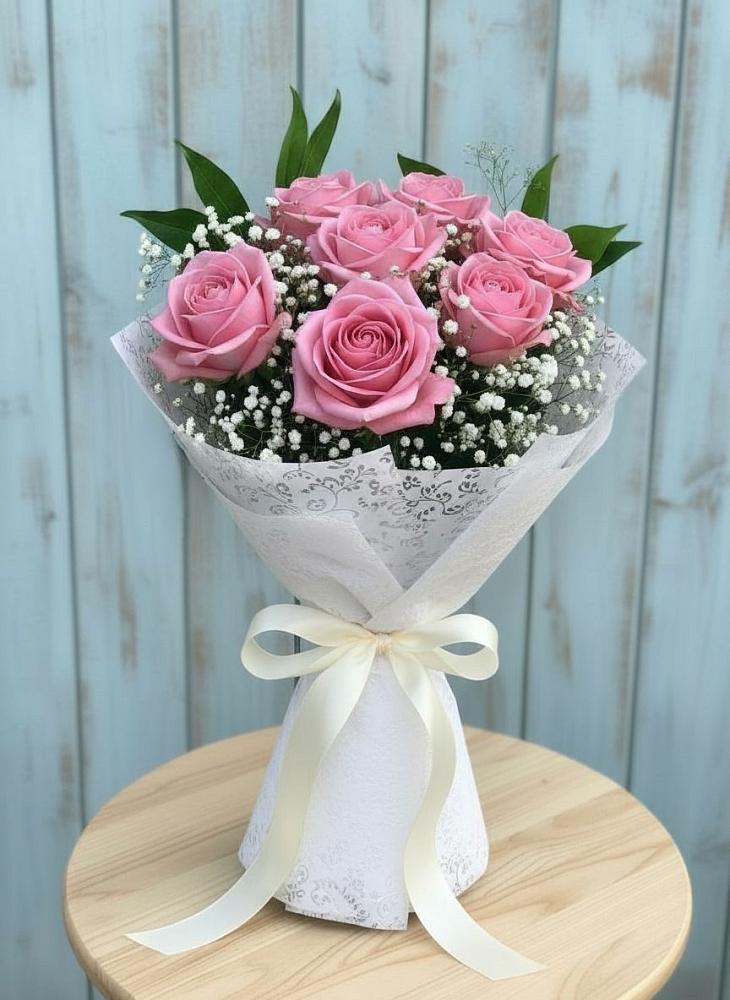Букет цветов из: Розы в Берёзовском Кемеровской области