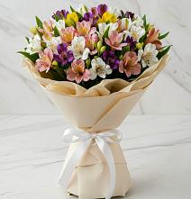 Букет цветов из:  Альстромерии #REPLACE_PRED# Берёзовском Кемеровской области