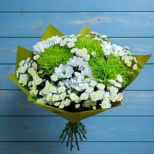 Букет цветов из:  Хризантемы в Берёзовском Кемеровской области