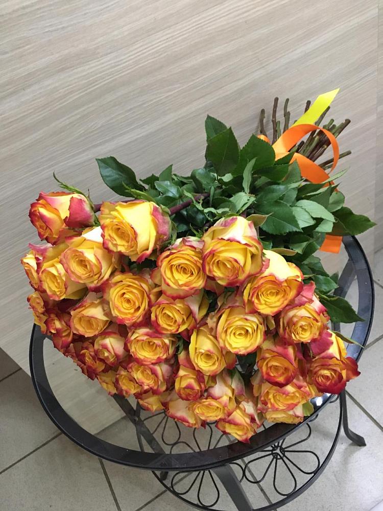 Букет Желтые розы в Берёзовском Кемеровской области