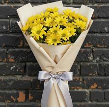 Букет цветов из:  Хризантемы в Берёзовском Кемеровской области
