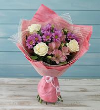Букет цветов из:  Герберы в Берёзовском Кемеровской области