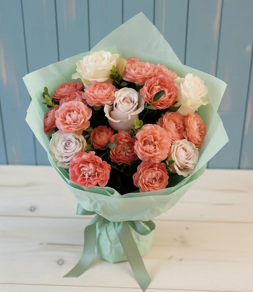 Букет цветов из: Розы в Берёзовском Кемеровской области