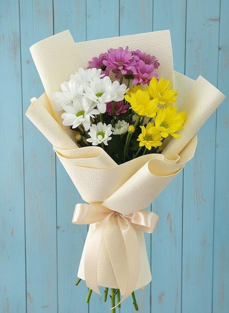 Букет цветов из: Хризантемы в Берёзовском Кемеровской области