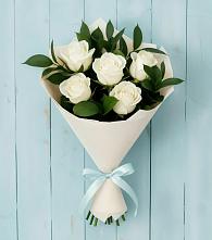 Букет цветов из:  Розы в Берёзовском Кемеровской области