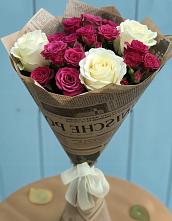 Букет цветов из:  Розы в Берёзовском Кемеровской области