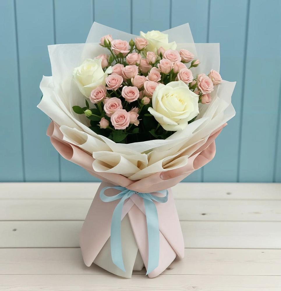 Букет цветов из: Розы в Берёзовском Кемеровской области