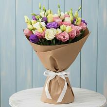 Букет цветов из:  Лизиантусы в Берёзовском Кемеровской области
