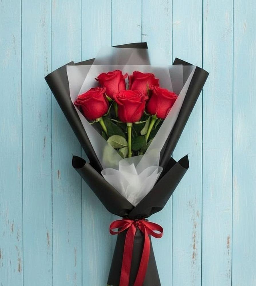 Букет цветов из: Розы в Берёзовском Кемеровской области